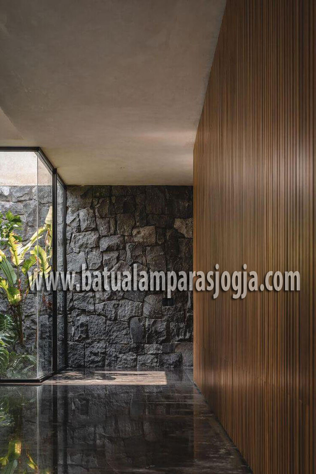Batu Candi – Dekorasi batu tempel Dinding Rumah
